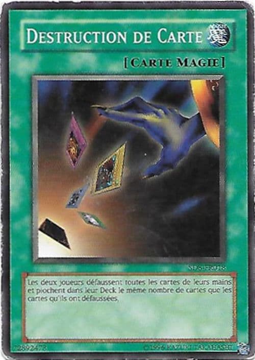 Carte SD8-FR018