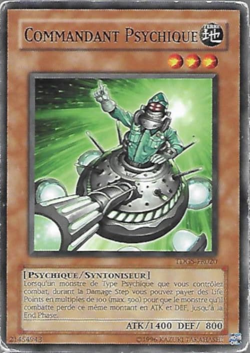 Carte TDGS-FR020