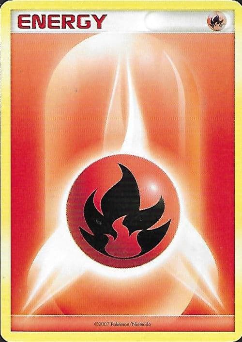 Carte Energie feu 2007