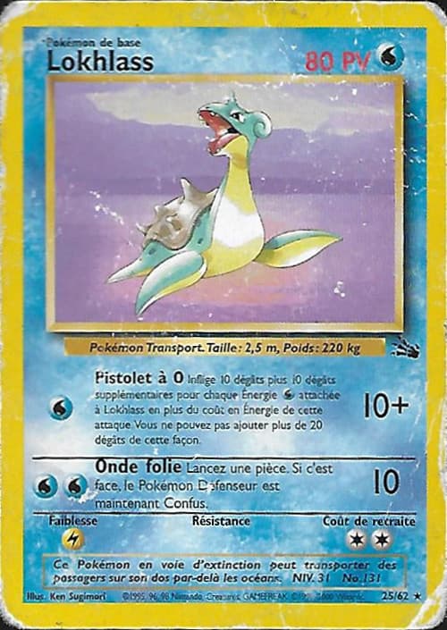 Carte Wizards Fossile-10