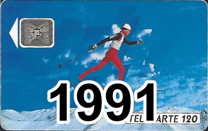 Carte téléphonique 1991