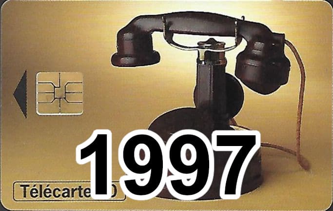 Carte téléphonique 1997