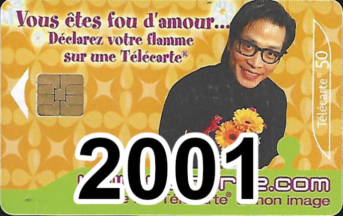 Carte téléphonique 2001