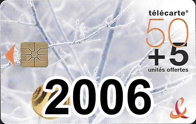 Carte téléphonique 2006
