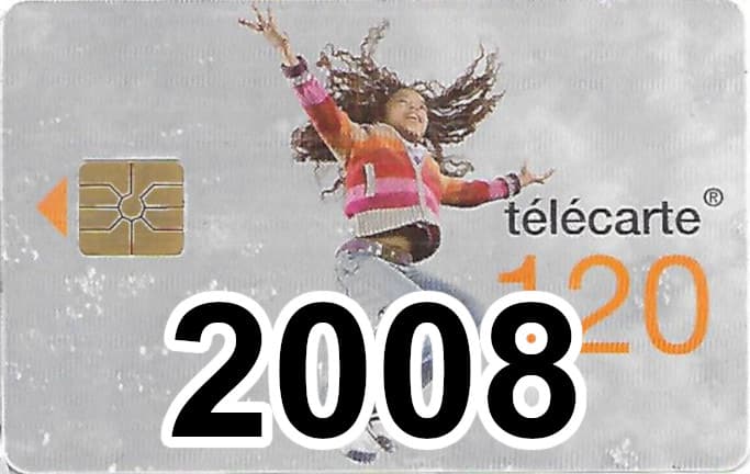 Carte téléphonique 2008